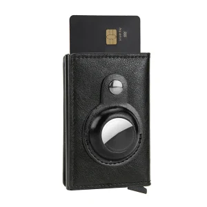 Multifunctional Card Holder Airtag Men's Short Card