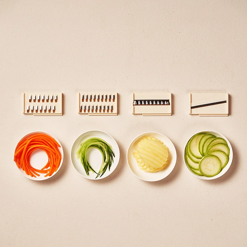 Multifunction Vegetable Cutter with Basket and Brush - Image 6