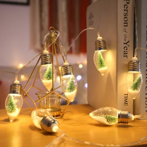 LED Wishing Bottle String Lights Battery Powered