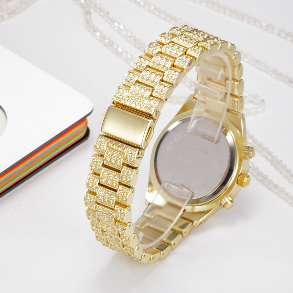 Women Crystal Quartz Analog Wrist Watch Fashion - Image 5