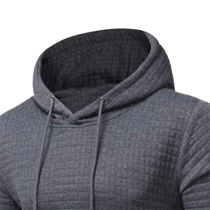 Men Sweatshirt Hoodie With Arm Zipper Long Sleeve Slim Tops - Image 5
