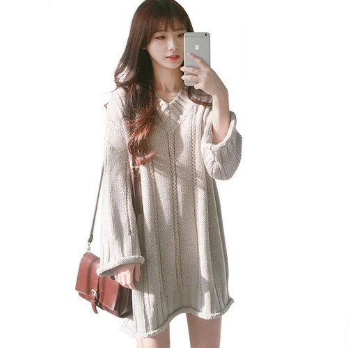 Sweater dress, dress, sweater, women - Image 3