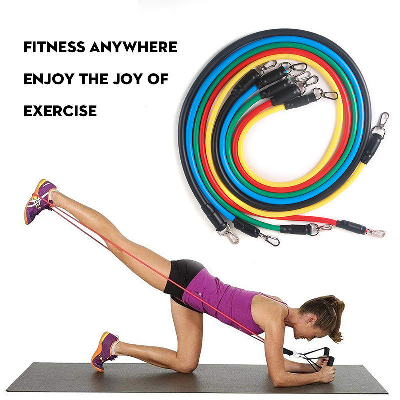 Pull Rope Elastic Rope Strength Training Set - Image 2