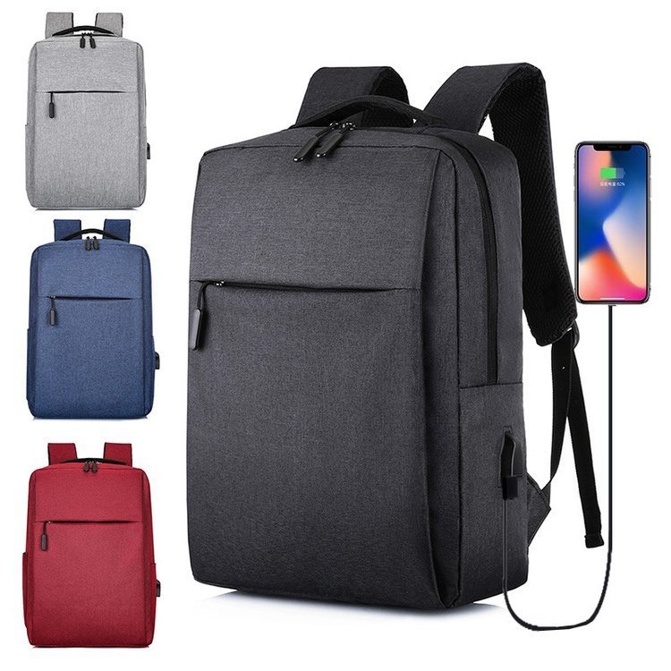 Laptop Usb Backpack School Bag Rucksack Anti Theft Men