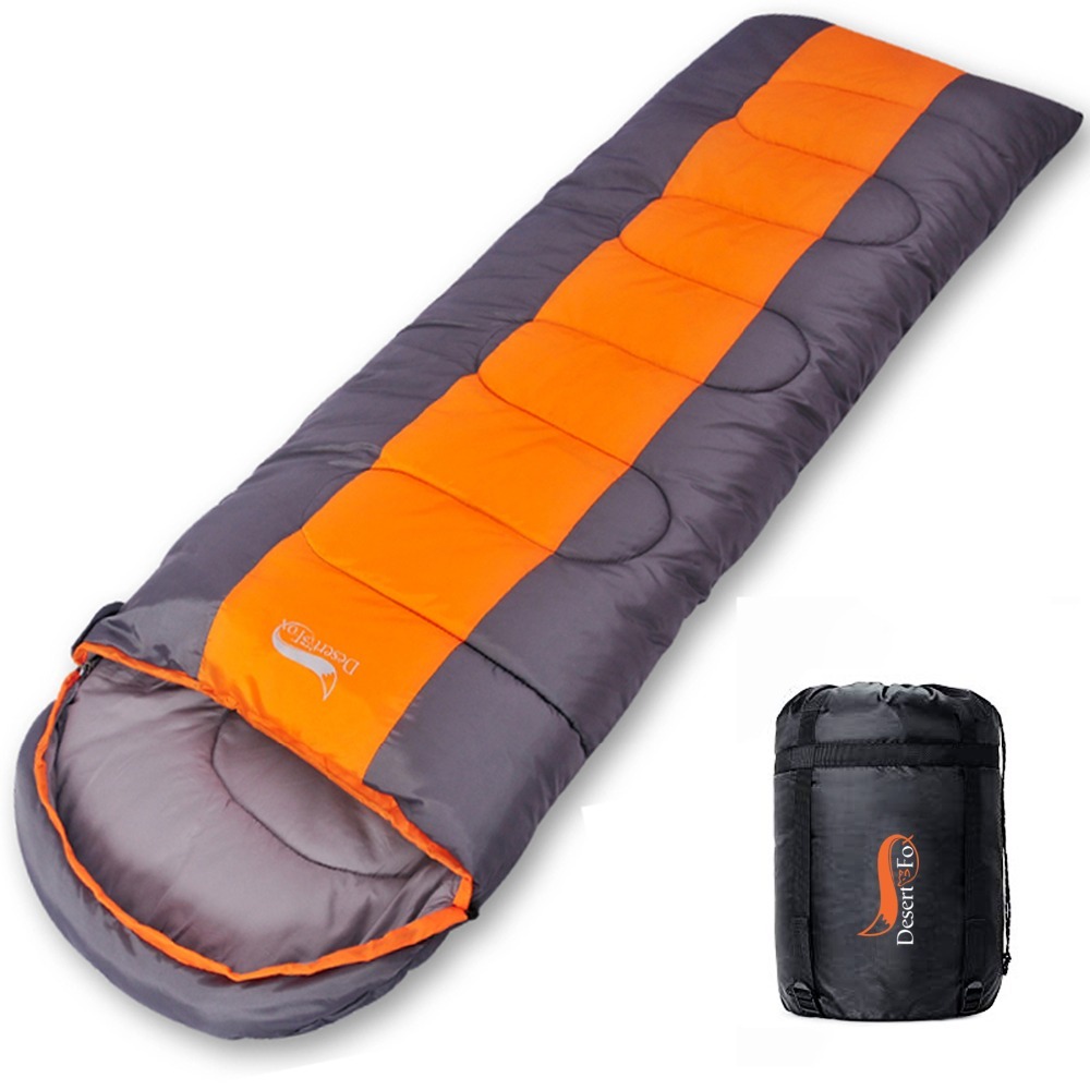 Camping Sleeping Bag Lightweight Warm & Cold Envelope - Image 3