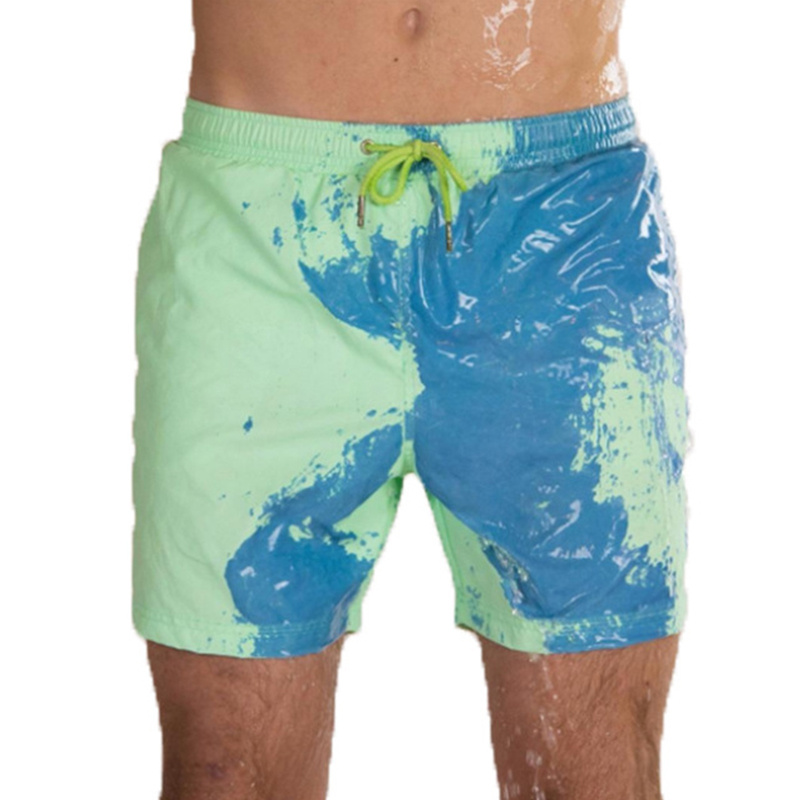 Magical Change Color Beach Shorts Summer Men Swimming - Image 10