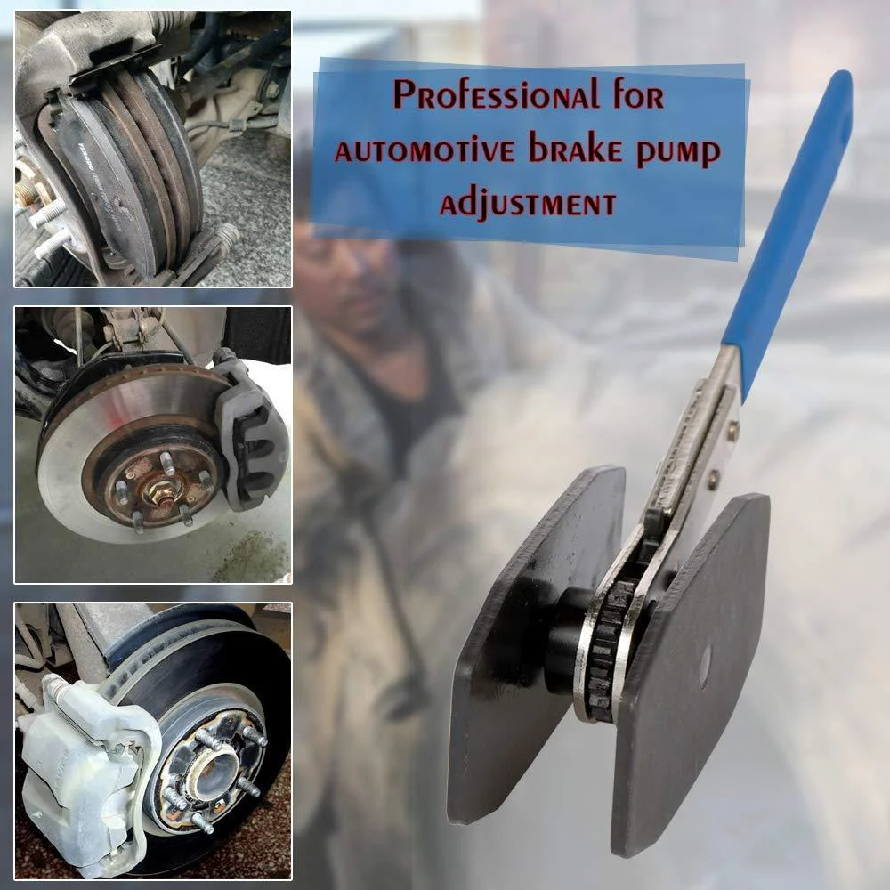 Brake Caliper Press W Ratchet Pad Spreader Piston