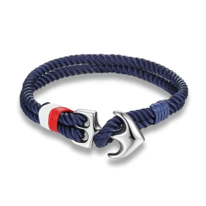 High Quality Anchor Bracelets Men Charm Nautical