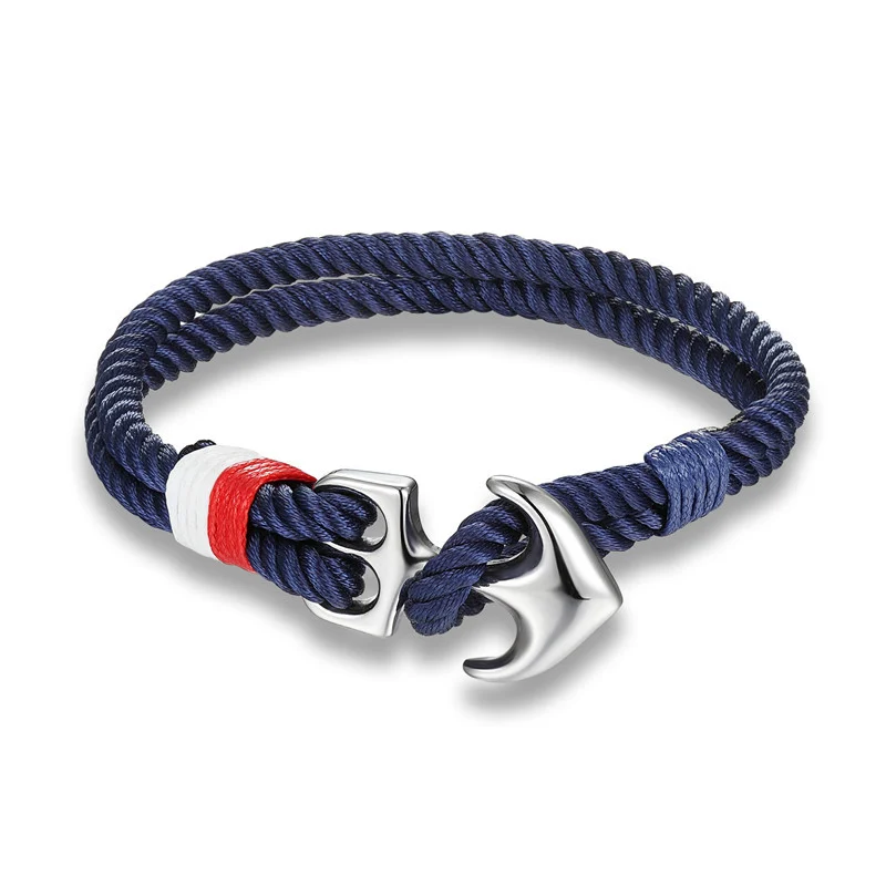 High Quality Anchor Bracelets Men Charm Nautical