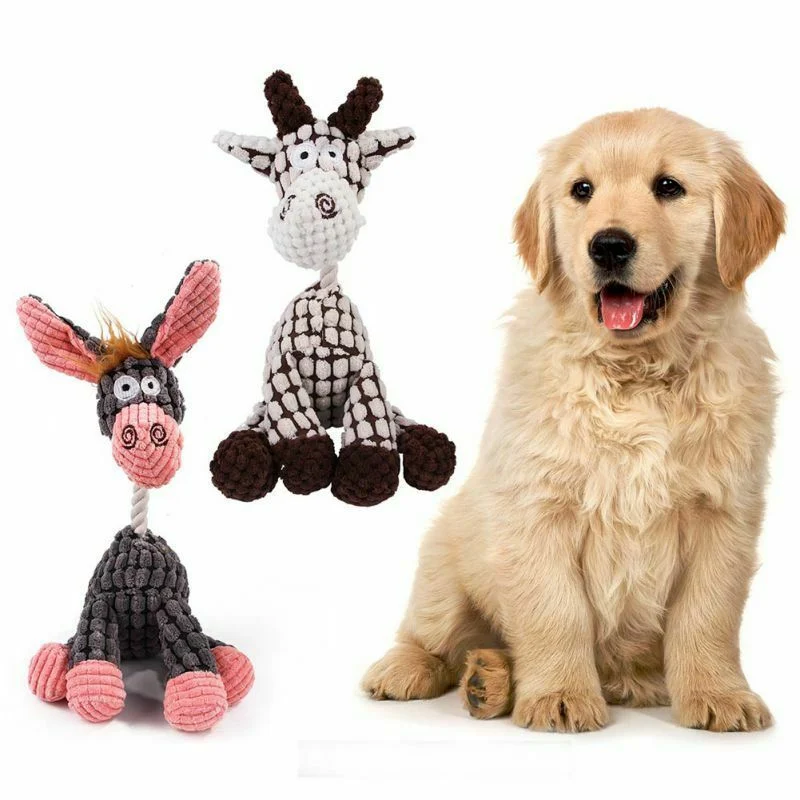 Dog Toy Play Funny Pet Puppy Chew Squeaker Squeaky - Image 2