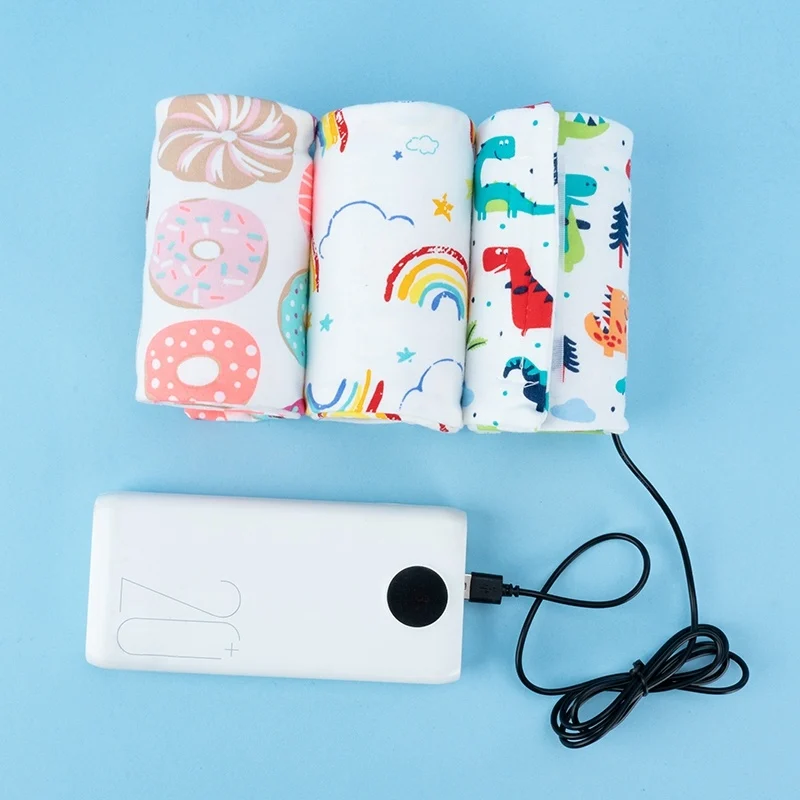 USB Milk Water Warmer Travel Stroller Insulated Bag - Image 5