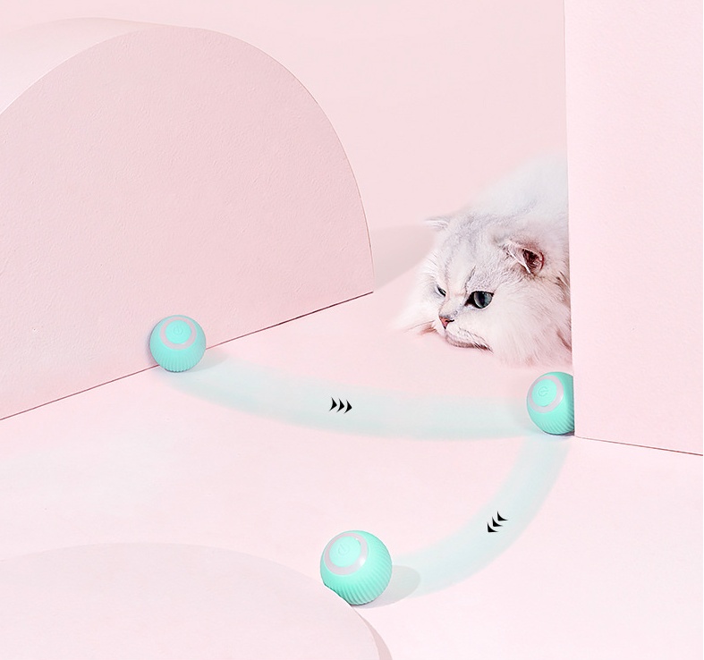 Cat Gravity Intelligent Rolling Ball Tease Toy Pet - Image 3