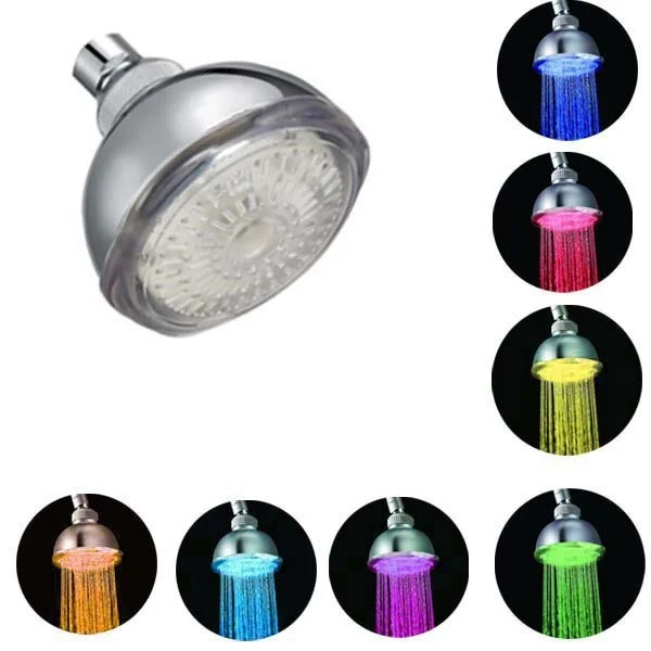 Romantic LED Shower Head Pressurized Water Saving - Image 2