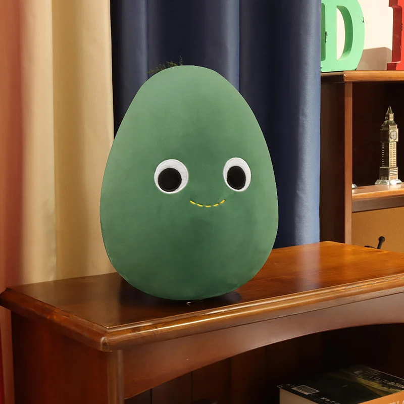 Cute Fruit Avocado Plush Toy Stuffed Doll Baby Kids - Image 3