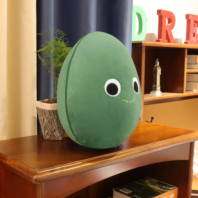 Cute Fruit Avocado Plush Toy Stuffed Doll Baby Kids - Image 4