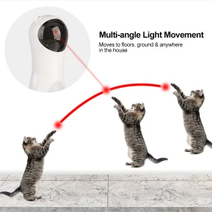 Automatic Laser Cat Toy Bear Laser Cat Toy LED Red