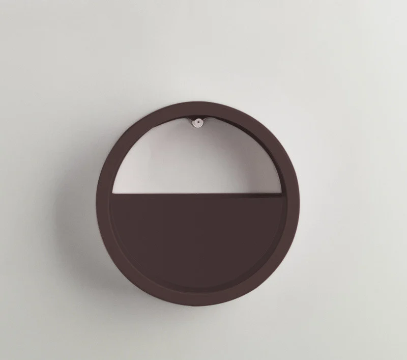 Round Iron Wall Vase Home Living Room Restaurant - Image 8