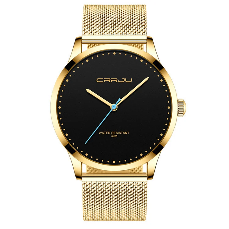 Stainless Steel Mesh Belt Fashion Watch Men - Image 2