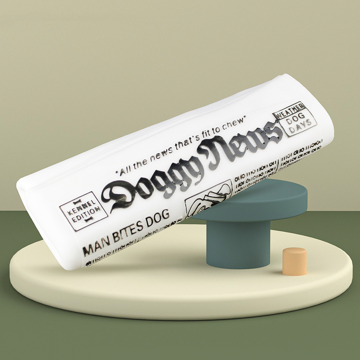 Squeaky Pet Dog Toy Newspaper Chew Training Toys - Image 2