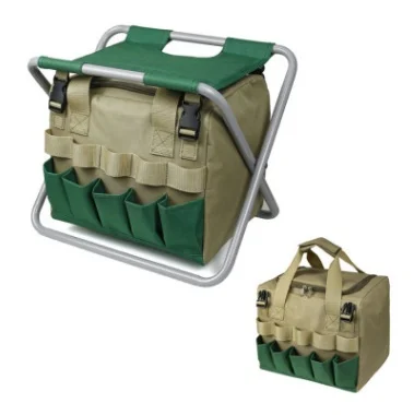 Gardening Stool with Tote Bag Chair Garden Tools Set - Image 6