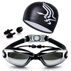 Swimming Goggles Set HD Waterproof Anti Fog Swimming