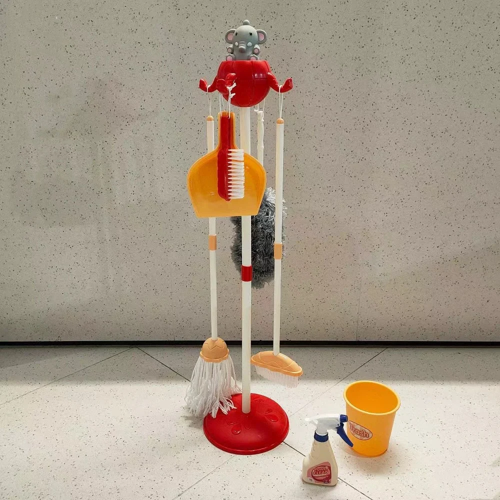 Kids Housework Tool Toys Plastic Cartoon Pretend Play - Image 4
