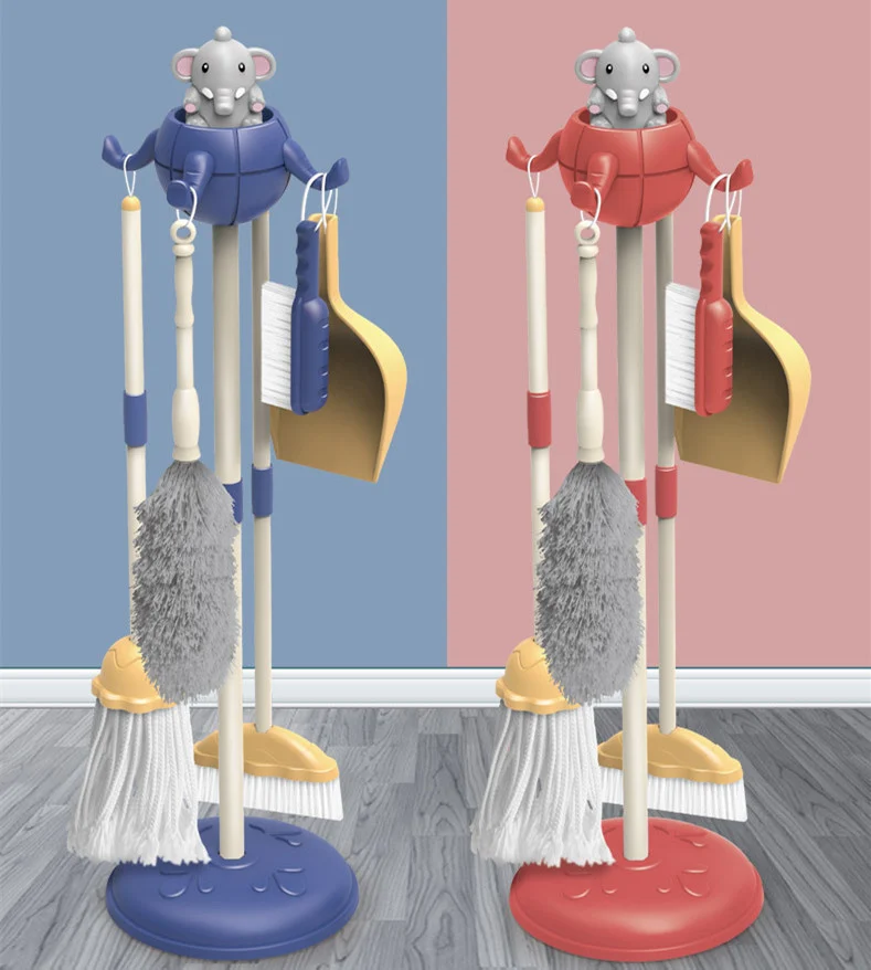 Kids Housework Tool Toys Plastic Cartoon Pretend Play - Image 5