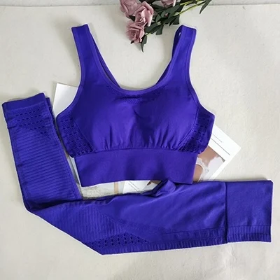 Sweat Yoga Pants For Women Leggings Top Set Clothes Floral - Image 9