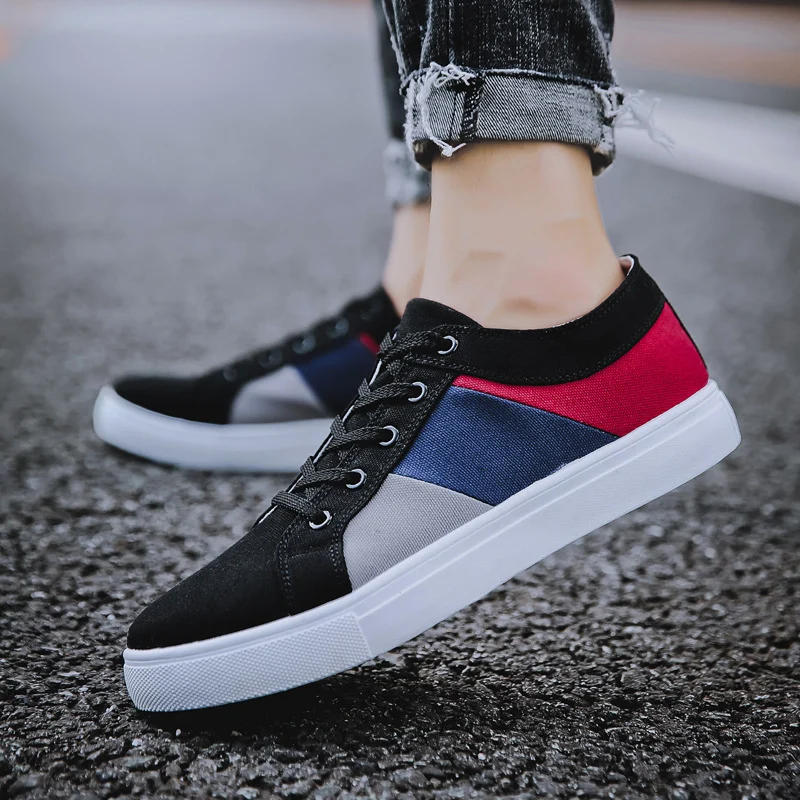 Canvas Shoes Men Big Shoe 46 47 Man Sneakers Shoes - Image 4