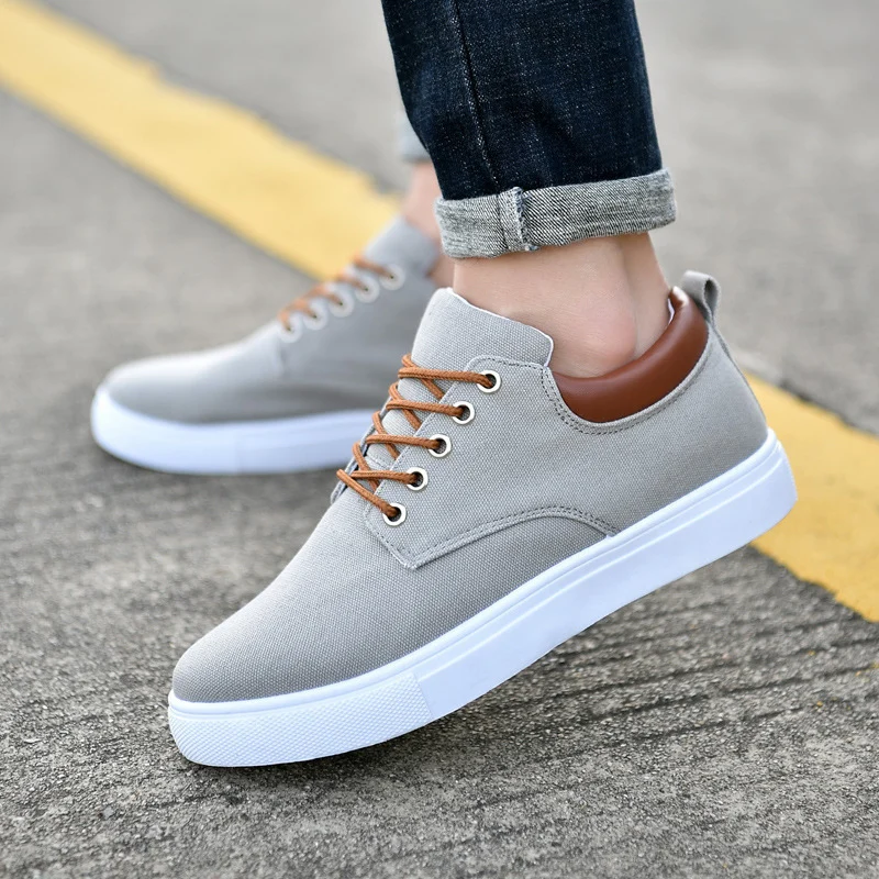 Canvas Shoes Men Big Shoe 46 47 Man Sneakers Shoes - Image 5