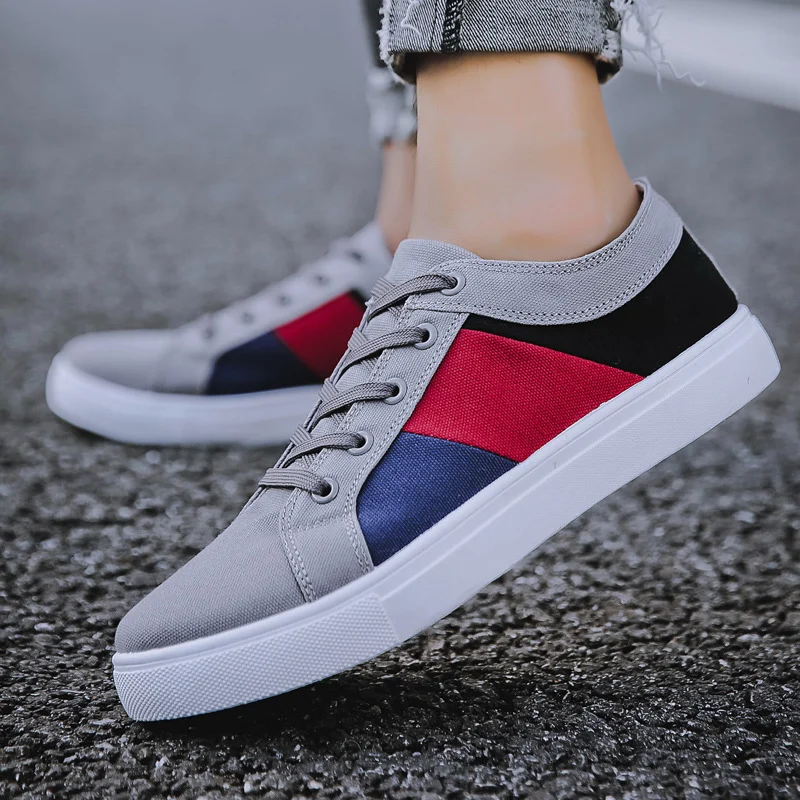 Canvas Shoes Men Big Shoe 46 47 Man Sneakers Shoes - Image 6