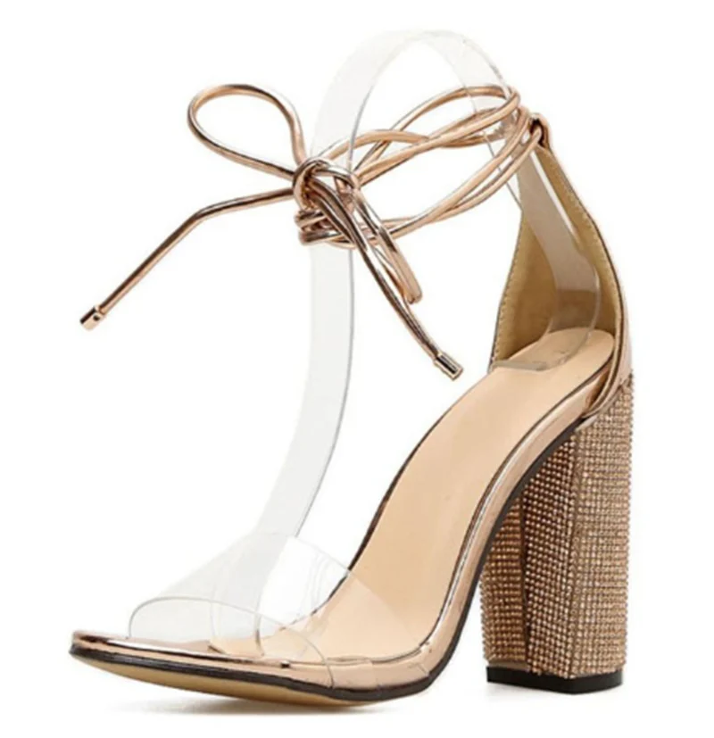 Female Summer Sandals for Women Thick Heels Shoes - Image 6