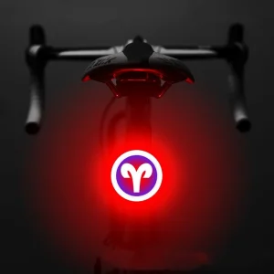 Bicycle Intelligent Auto Brake Sensor Light Waterproof