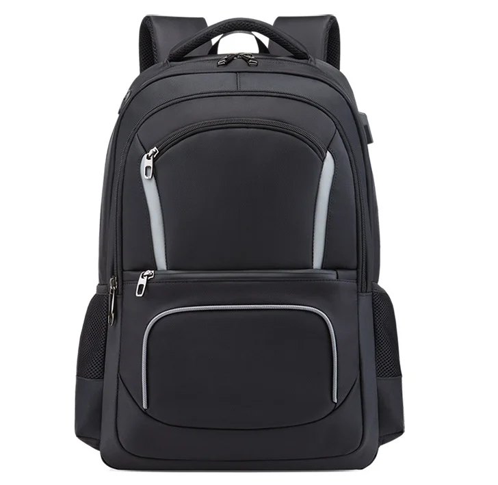 Waterproof Backpack Men Large Capacity Laptop Bags Usb - Image 3