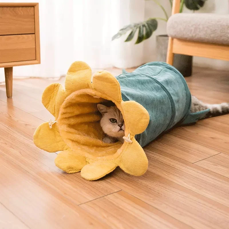 Creative Fruit Funny Pet Cat Tunnel Toys Puppy Ferrets - Image 2