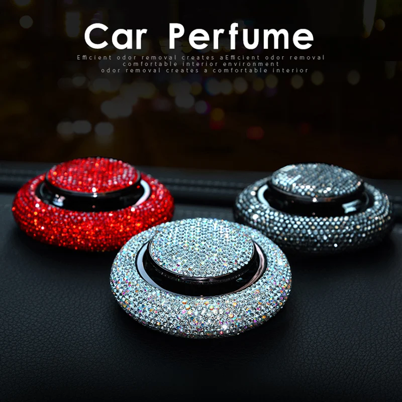 Crystal Diamond Car Air Freshener Perfume Accessories