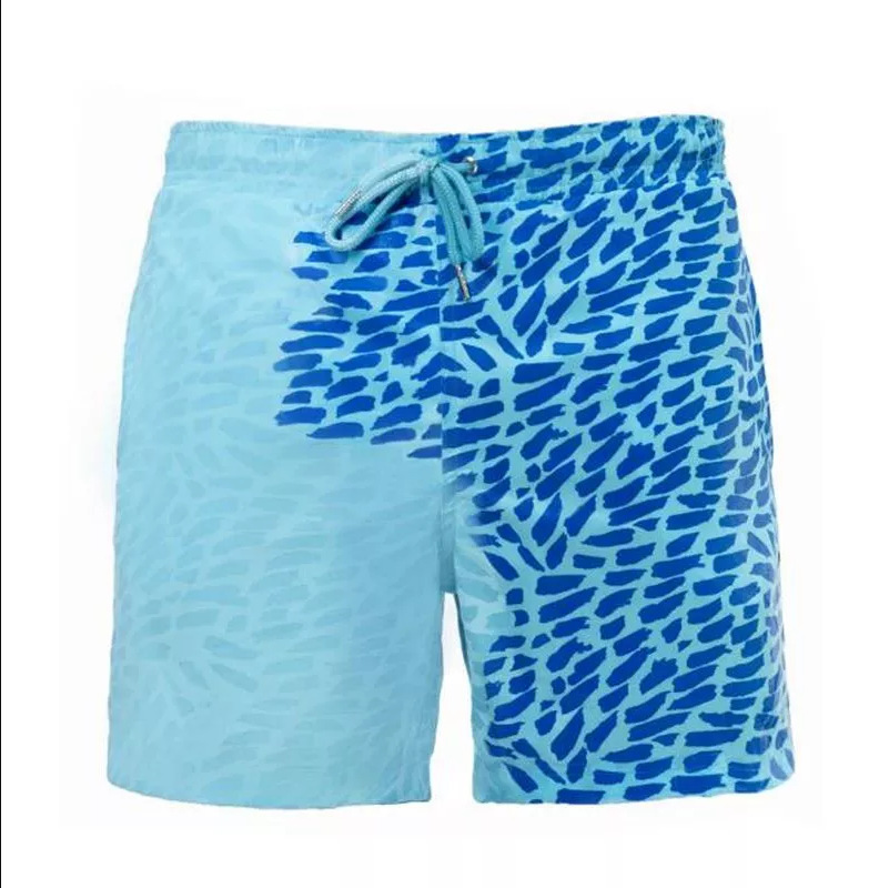 Magical Change Color Beach Shorts Summer Men Swimming - Image 4