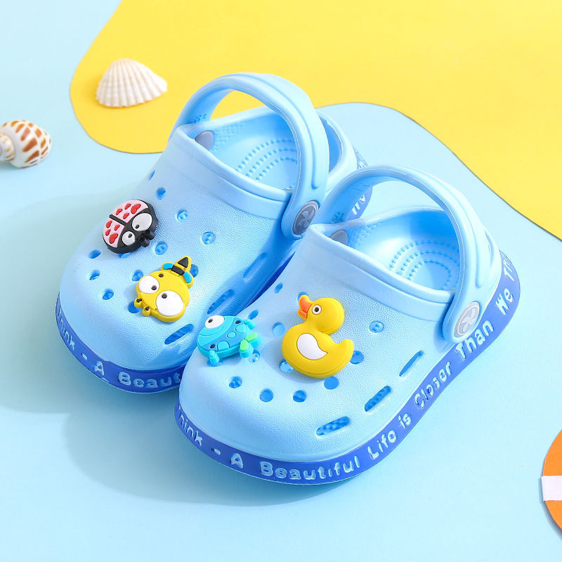 Kids Slippers for Boys Girls Cartoon Shoes Summer - Image 3