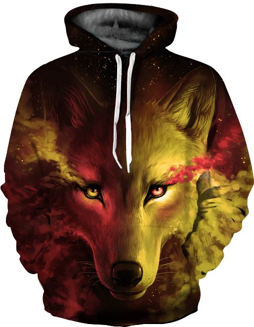 3D Digital Printing Hoodie Men Hoodie Men's Sweater - Image 3