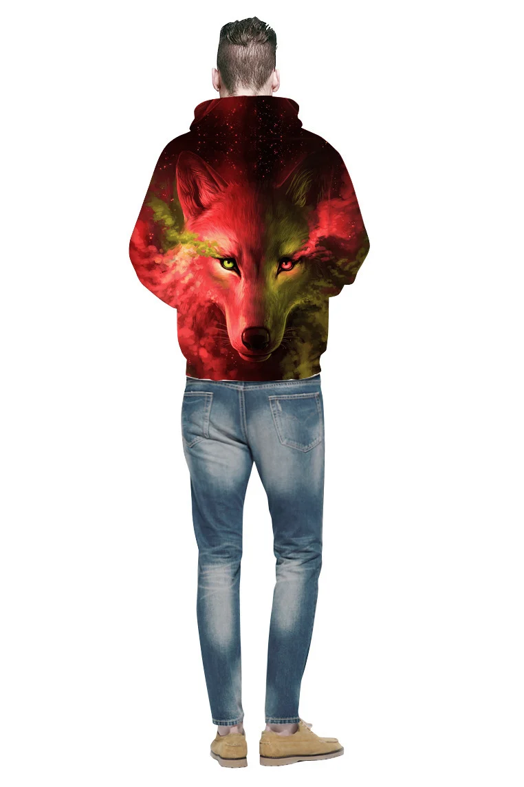 3D Digital Printing Hoodie Men Hoodie Men's Sweater - Image 5