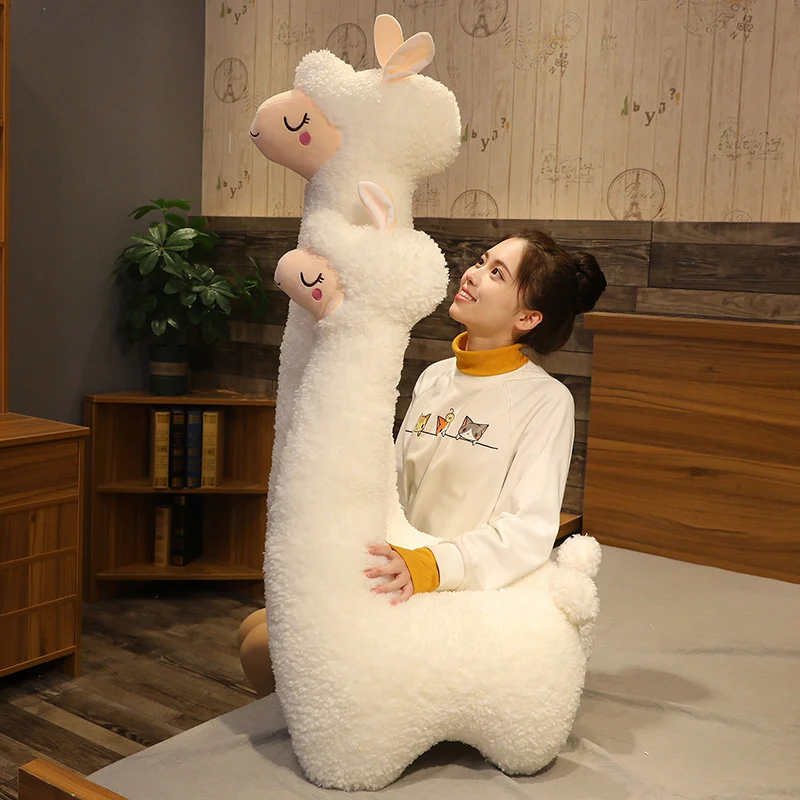 Cute Birthday Gift Girl Sleeping Pillow Large Plush Toy - Image 3