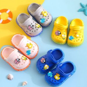 Kids Slippers for Boys Girls Cartoon Shoes Summer
