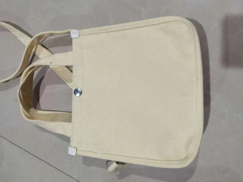 Kangaroo Tote Bag Casual Canvas Portable Small Square - Image 4