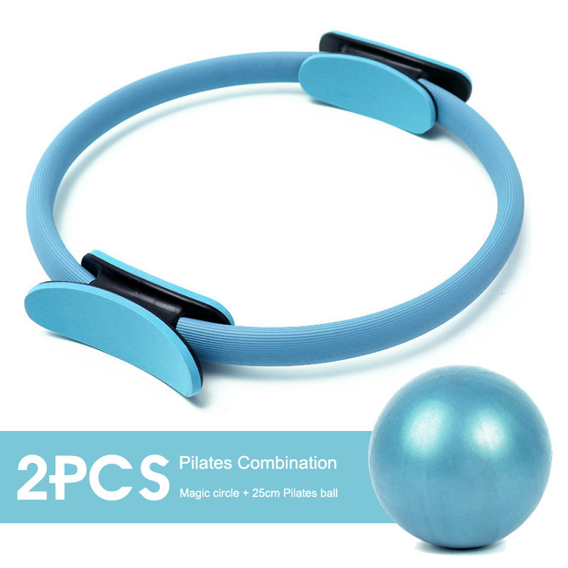 5PCS Yoga Ball Magic Ring Pilates Circle Exercise - Image 4
