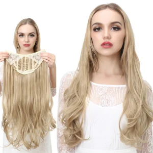 Wavy U Part Wigs for Women Clip in Hair Extension