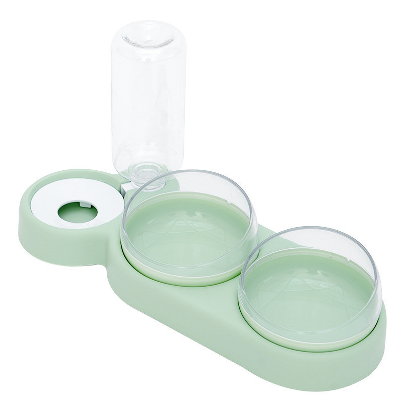 Pet Cat Bowl Automatic Feeder Dog Cat Food Bowl with - Image 5