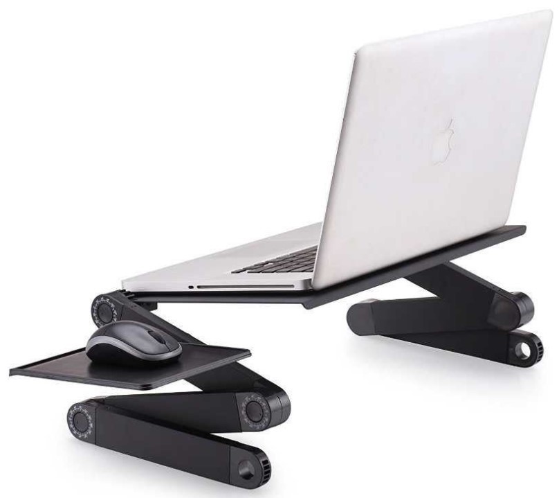 Folding Desk Retractable Adjustable Study Desk in Bed - Image 2