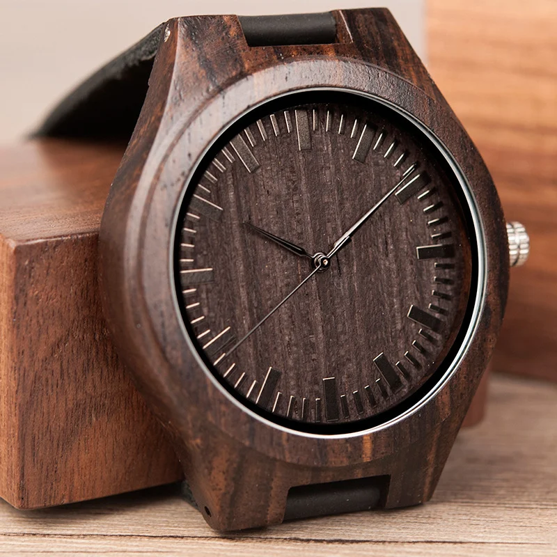 BOBO BIRD Engraving Men Watches Family Gifts for Son - Image 2