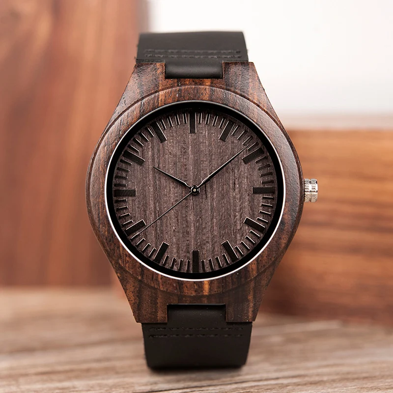 BOBO BIRD Engraving Men Watches Family Gifts for Son - Image 3