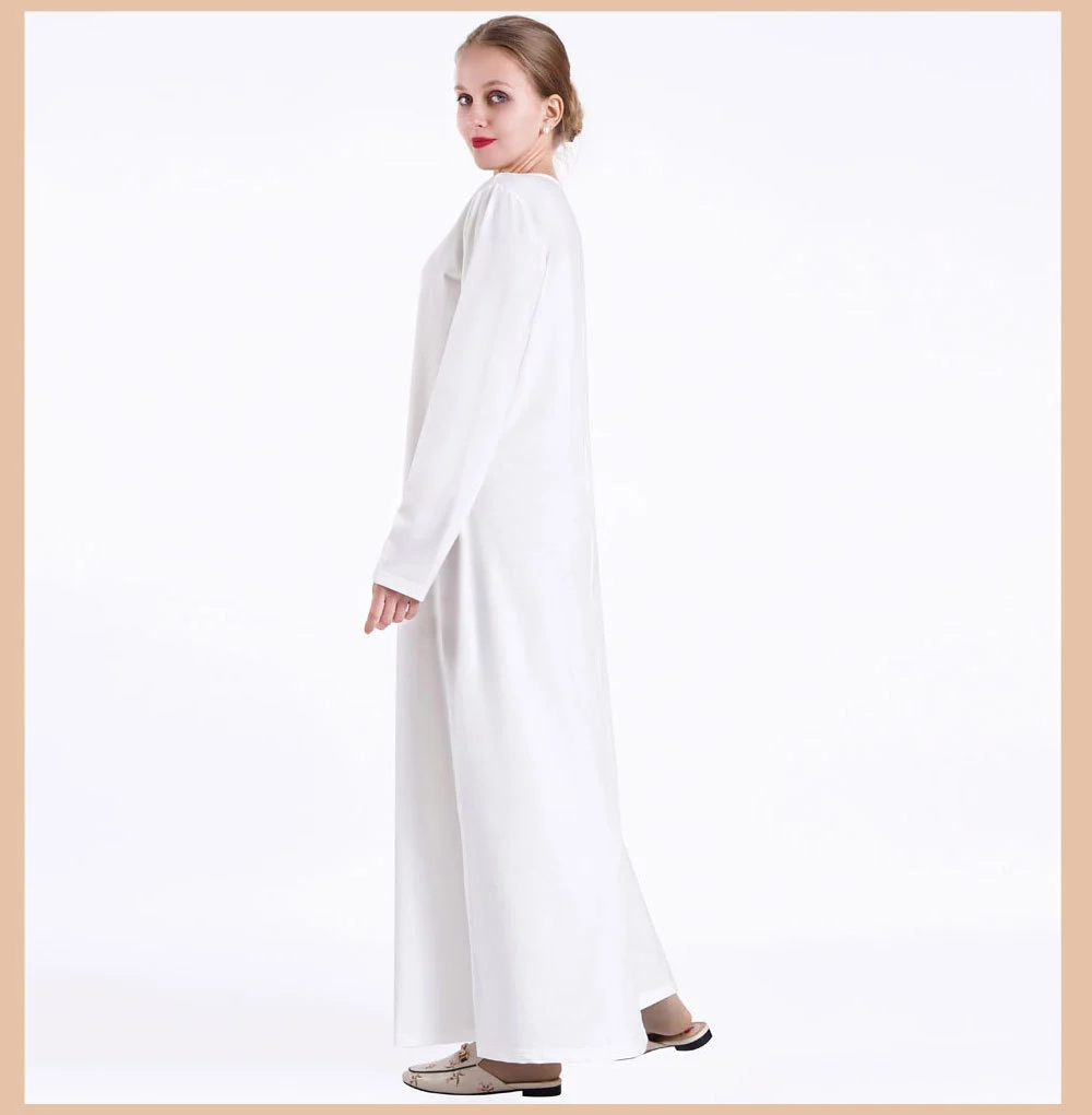 Abaya Ramadan Eid Mubarak Kimono Cardigan Turkey Hijab - Image 4